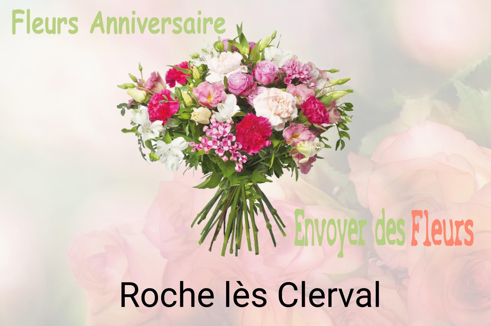Bouquet de fleurs d’anniversaire livré à Roche-lès-Clerval